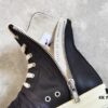 6930f12a6e68136f4d9b3ad5 Rick Owens DRKSHDW High-Top Black Nylon Composite Wrinkle Design