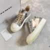 6930f1666e68136f4d9b3b19 Rick Owens DRKSHDW Liquid Silver Low-top Lace-up Shoes