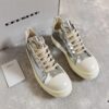 6930f1666e68136f4d9b3b1a Rick Owens DRKSHDW Liquid Silver Low-top Lace-up Shoes