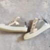 6930f1686e68136f4d9b3b1e Rick Owens DRKSHDW Liquid Silver Low-top Lace-up Shoes