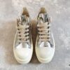 6930f1696e68136f4d9b3b1f Rick Owens DRKSHDW Liquid Silver Low-top Lace-up Shoes
