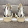 6930f16a6e68136f4d9b3b21 Rick Owens DRKSHDW Liquid Silver Low-top Lace-up Shoes