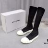 6930f1706e68136f4d9b3b2a Rick Owens DRKSHDW Elastic Canvas Mid-Calf Boots