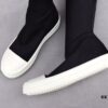6930f1746e68136f4d9b3b31 Rick Owens DRKSHDW Elastic Canvas Mid-Calf Boots