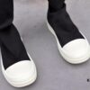 6930f1766e68136f4d9b3b33 Rick Owens DRKSHDW Elastic Canvas Mid-Calf Boots