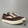 6930f1856e68136f4d9b3b4a RICK Owens Brown Suede Low-top Shoes Inspired by VANS Design