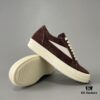 6930f1866e68136f4d9b3b4c RICK Owens Brown Suede Low-top Shoes Inspired by VANS Design