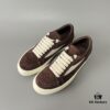 6930f1876e68136f4d9b3b4d RICK Owens Brown Suede Low-top Shoes Inspired by VANS Design
