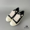 6930f18c6e68136f4d9b3b56 Rick Owens 2022 New Chunky Lace Series - Mainline Black Low-Top Leather Lace-Up Shoes