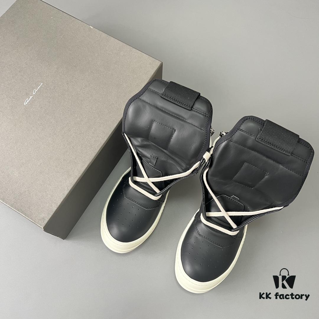 Rick Owens Black and White Inverted Triangle