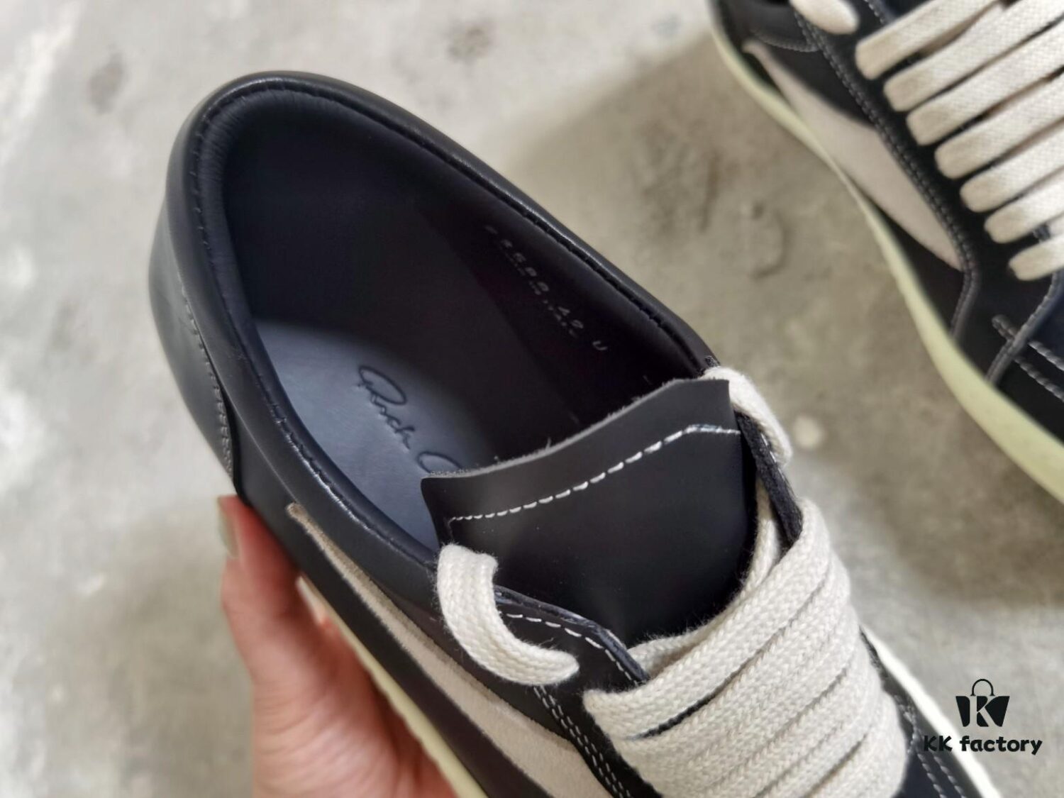 6930f1a76e68136f4d9b3b84 RICKOwens Full-Grain Calfskin Low-Cut Shoes Inspired by VANS Design
