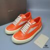 6930f1ab6e68136f4d9b3b88 RICK Owens Orange Suede Low-top Shoes Inspired by VANS