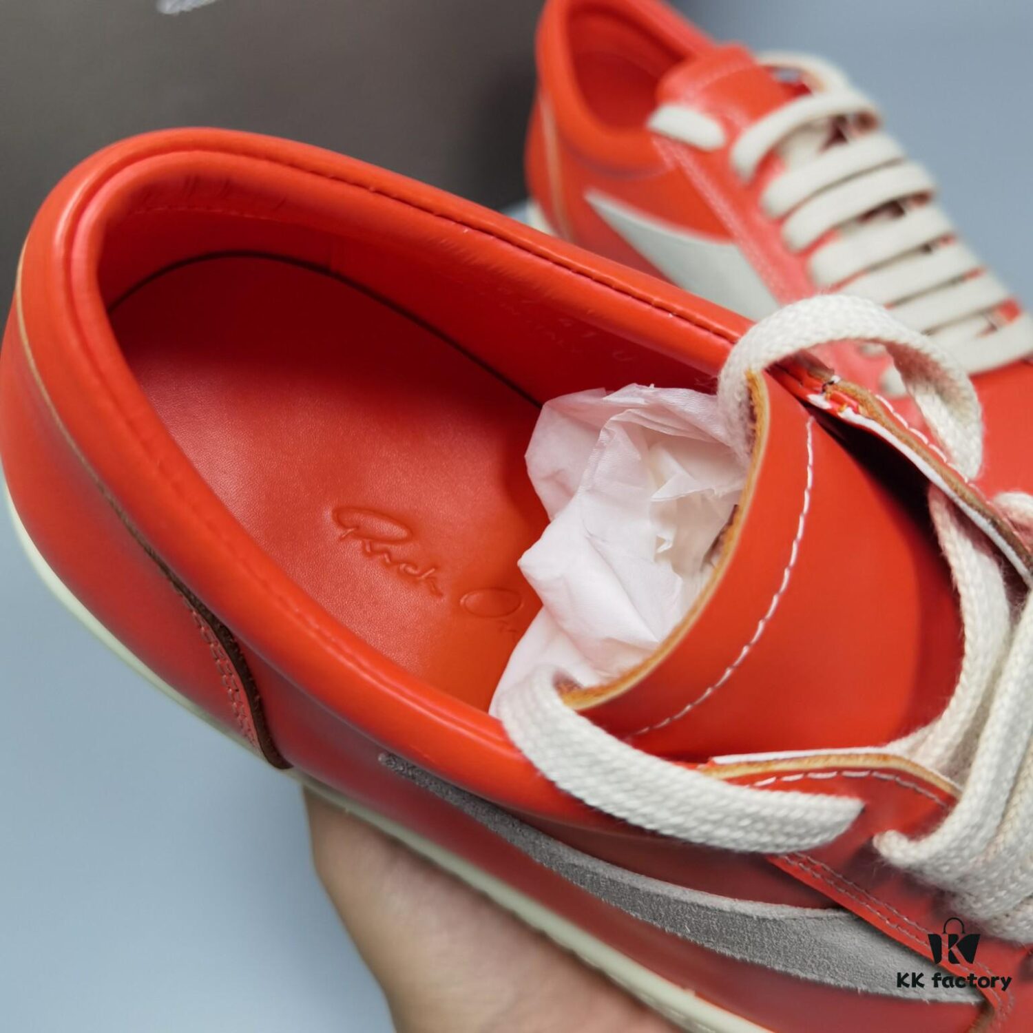 6930f1ac6e68136f4d9b3b8b RICK Owens Orange Suede Low-top Shoes Inspired by VANS