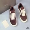 6930f1b16e68136f4d9b3b90 RICK Owens Brown Suede Low-top Shoes Inspired by VANS Design
