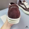 6930f1b36e68136f4d9b3b93 RICK Owens Brown Suede Low-top Shoes Inspired by VANS Design