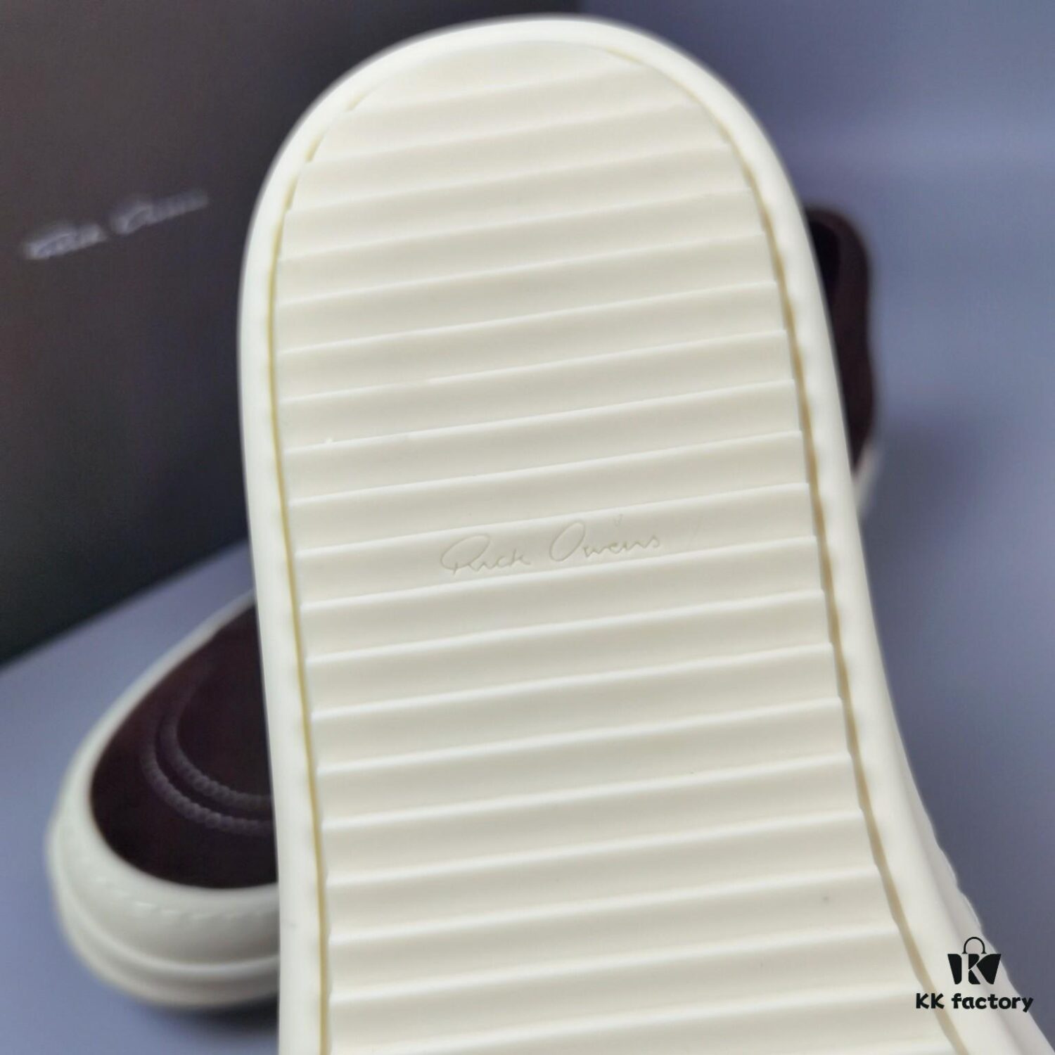 6930f1b46e68136f4d9b3b95 RICK Owens Brown Suede Low-top Shoes Inspired by VANS Design