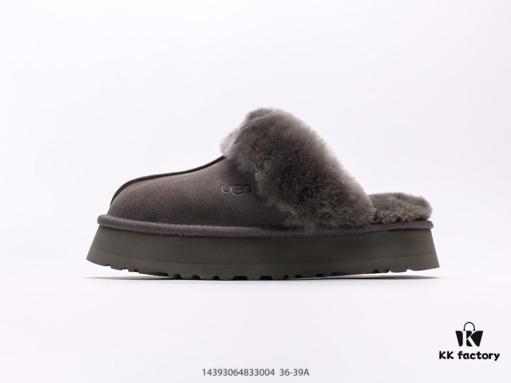 UGG Diaquette Women's Winter Platform Snow Boots with Wool Insole, Trendy Slippers for Indoor and Outdoor Wear