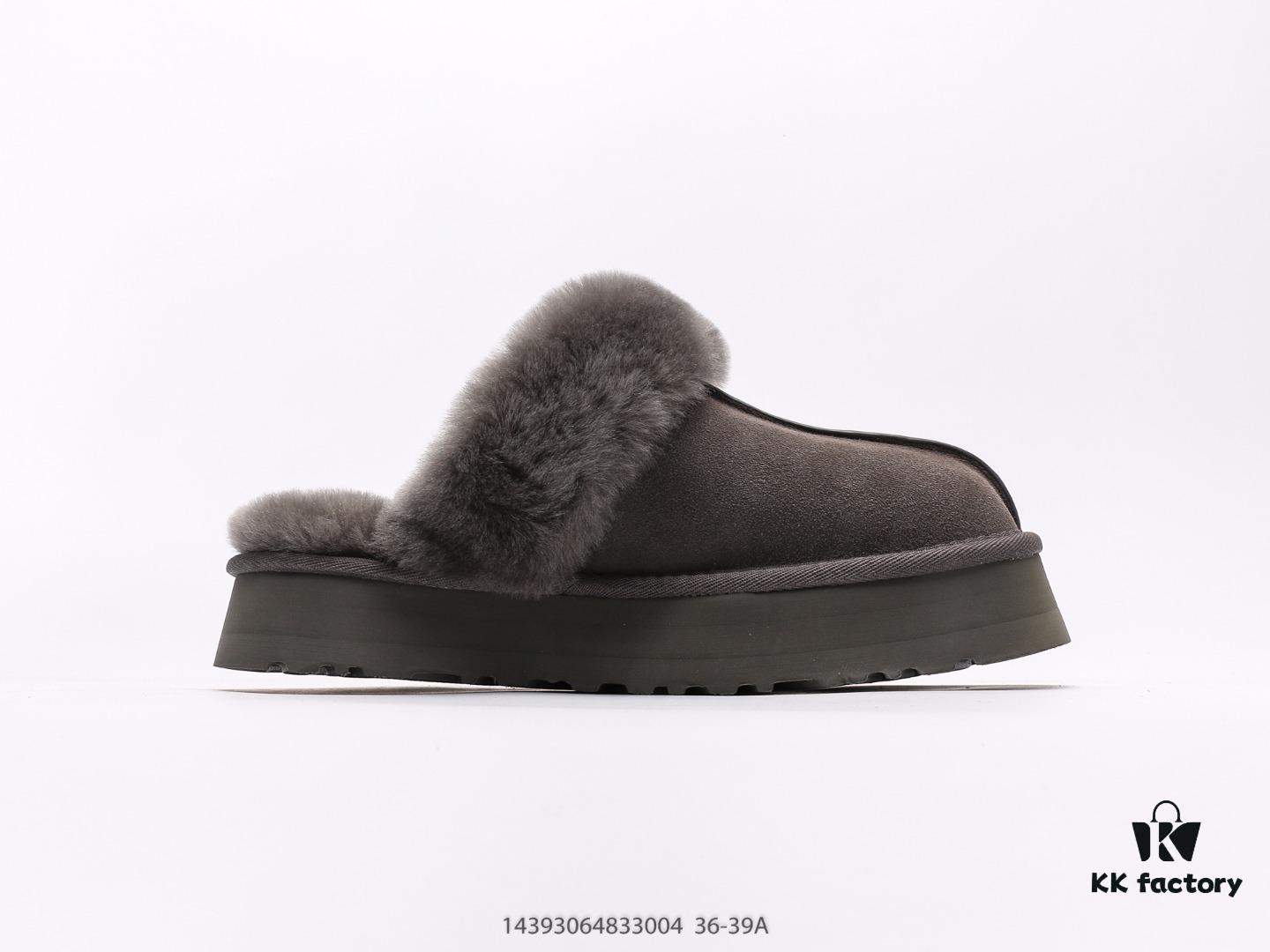 6930f1d96e68136f4d9b3bc8 UGG Diaquette Women's Winter Platform Snow Boots with Wool Insole, Trendy Slippers for Indoor and Outdoor Wear