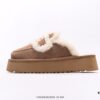 6930f1df6e68136f4d9b3bd0 UGG Sheepskin Slippers, Snow Boots with Playful and Versatile Style, Authentic U.S. Luxury Brand Flat Series Winter Warm Indoor Outdoor Shoes, Waterproof and Stain-Resistant Premium Leather Upper, Non-Slip Durable Lightweight Sole, Stylish Unisex Fashion for Cold Weather