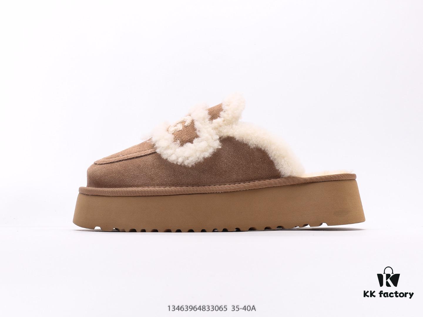 6930f1df6e68136f4d9b3bd0 UGG Sheepskin Slippers, Snow Boots with Playful and Versatile Style, Authentic U.S. Luxury Brand Flat Series Winter Warm Indoor Outdoor Shoes, Waterproof and Stain-Resistant Premium Leather Upper, Non-Slip Durable Lightweight Sole, Stylish Unisex Fashion for Cold Weather