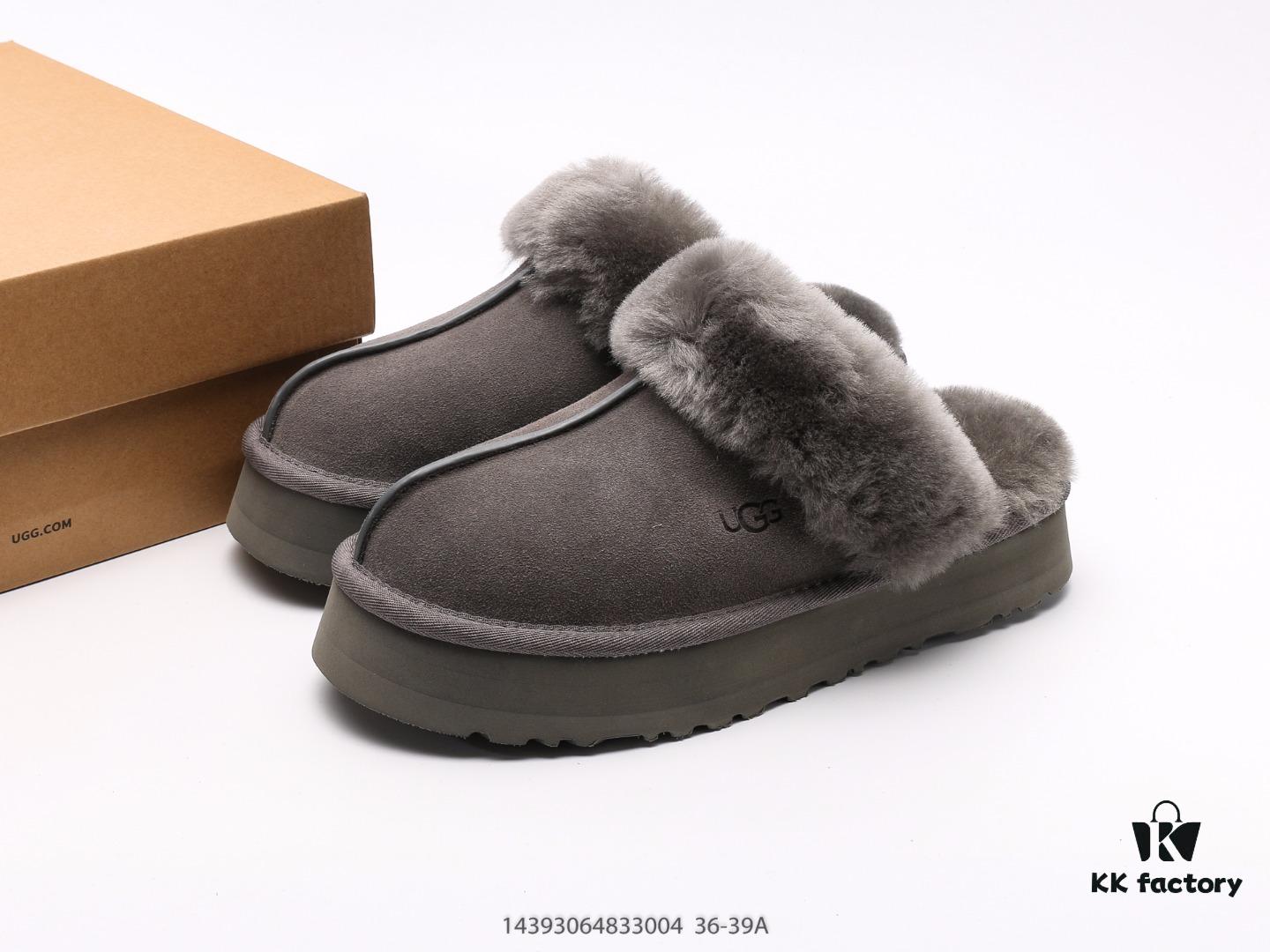 6930f1e06e68136f4d9b3bd5 UGG Diaquette Women's Winter Platform Snow Boots with Wool Insole, Trendy Slippers for Indoor and Outdoor Wear