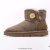 6930f1f26e68136f4d9b3bed UGG Full Wool Lining Top Quality Shearling Warm Snow Boots from Australia, Luxury Brand Couple Style, UGG-5877 Official Website Synchronized, Made from Imported Cowhide with Fine Stitching, Imported Rubber Foam Outsole (Comfortable, Soft, Wear-Resistant), Genuine Quality and Exquisite Craftsmanship, Instantly Irresistible