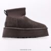 6930f2096e68136f4d9b3c0d UGG Full Wool Lining Top Quality Sheepskin Snow Boots from Australia, Warm Luxury Brand Unisex Style