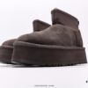 6930f20e6e68136f4d9b3c11 UGG Full Wool Lining Top Quality Sheepskin Snow Boots from Australia, Warm Luxury Brand Unisex Style