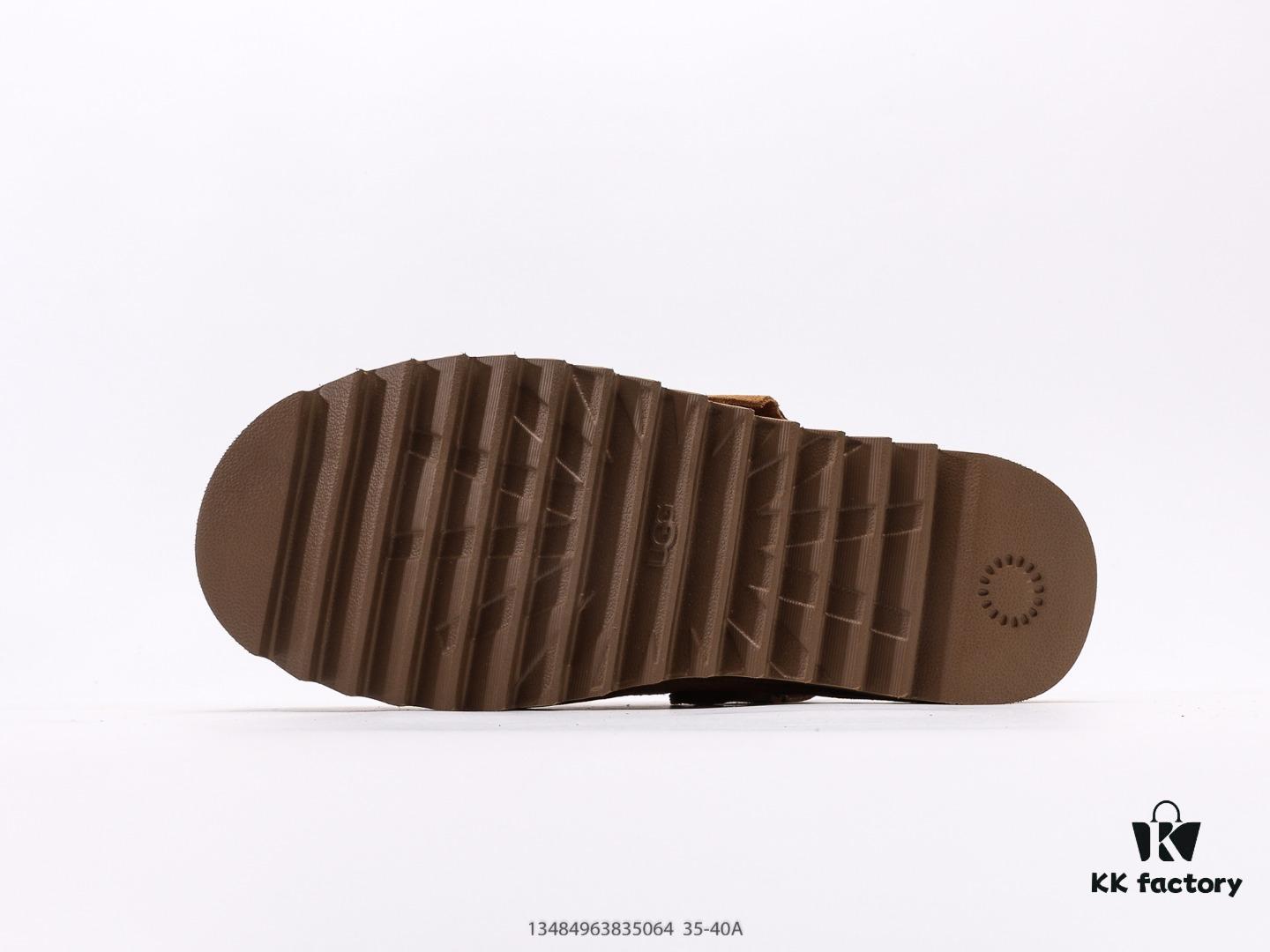 UGG Flat Series Winter Wool Integrated Snow Casual Warm Fuzzy Indoor Slippers