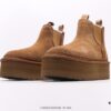 6930f2366e68136f4d9b3c3e High-End Quality Sheepskin Integrated Warm Snow Boots from Australian Luxury Brand, Couples Style UGG-5877 Official Website Synchronized, Made with Imported Cowhide, Exquisitely Crafted with Imported Rubber Foam Outsole (Comfortable, Soft, Wear-Resistant), Genuine Quality, Superb Workmanship, Instantly Love at First Sight