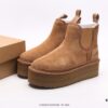 6930f2396e68136f4d9b3c40 High-End Quality Sheepskin Integrated Warm Snow Boots from Australian Luxury Brand, Couples Style UGG-5877 Official Website Synchronized, Made with Imported Cowhide, Exquisitely Crafted with Imported Rubber Foam Outsole (Comfortable, Soft, Wear-Resistant), Genuine Quality, Superb Workmanship, Instantly Love at First Sight