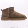 6930f2436e68136f4d9b3c4b UGG Outdoor Snow Boots for Women, Official Synchronized Packaging, Inspection Label, Premium Original Water-Repellent and Stain-Resistant Leather, Anti-Slip Durable Lightweight Outsole, Short Boots, Stylish British Design, Warm and Comfortable Winter Fashion Footwear
