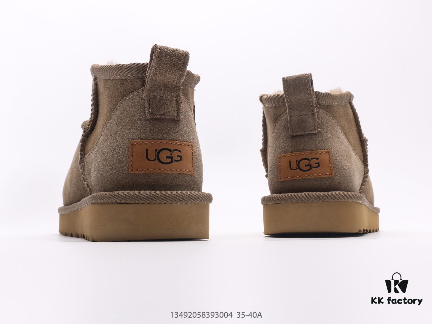 6930f2486e68136f4d9b3c50 UGG Outdoor Snow Boots for Women, Official Synchronized Packaging, Inspection Label, Premium Original Water-Repellent and Stain-Resistant Leather, Anti-Slip Durable Lightweight Outsole, Short Boots, Stylish British Design, Warm and Comfortable Winter Fashion Footwear