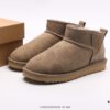 6930f2496e68136f4d9b3c51 UGG Outdoor Snow Boots for Women, Official Synchronized Packaging, Inspection Label, Premium Original Water-Repellent and Stain-Resistant Leather, Anti-Slip Durable Lightweight Outsole, Short Boots, Stylish British Design, Warm and Comfortable Winter Fashion Footwear