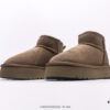 6930f2606e68136f4d9b3c6a UGG Outdoor Snow Boots for Women, Official Synchronized Packaging with Inspection Label, Made from Original Factory Water-Repellent and Stain-Resistant Leather, Anti-Slip, Wear-Resistant, Lightweight Outsole, Short Boots, Stylish and Versatile, British Style, Comfortable Calf-High Booties for Autumn and Winter, Thick-Soled Fashionable Footwear with Excellent Warmth, Ideal for Cold Weather