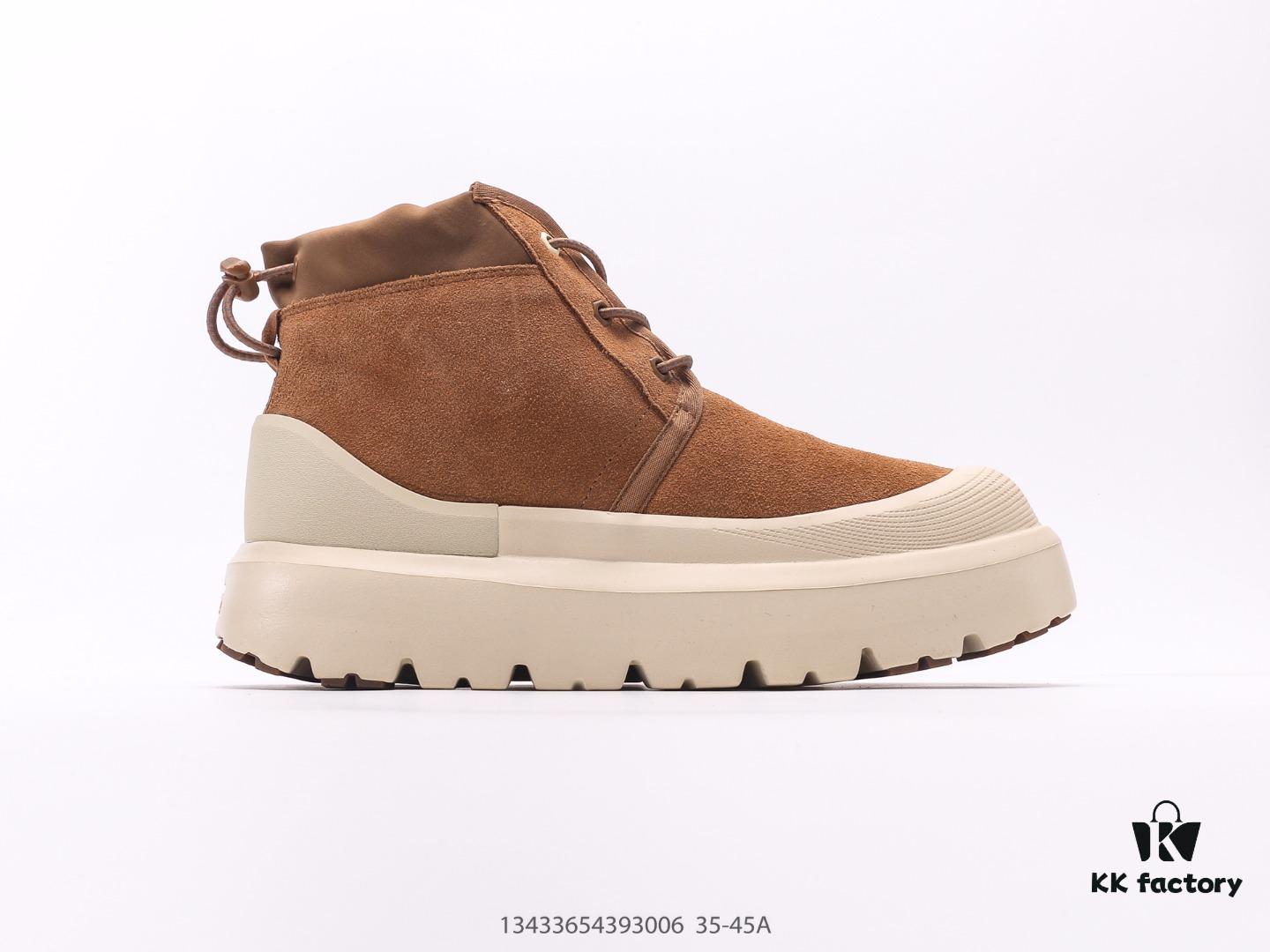 6930f2646e68136f4d9b3c6f UGG Weather Hybrid Tasman Waterproof Low-Top Shoes with Color-Blocking Design, Premium Imported Luofeng Sheepskin and Wool Upper, Slip-On Drawstring Style for Easy Wear, TPU Molded Refined Suede Upper, Integrated Wool Insole