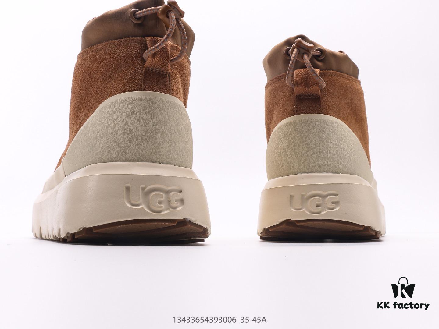 6930f2686e68136f4d9b3c74 UGG Weather Hybrid Tasman Waterproof Low-Top Shoes with Color-Blocking Design, Premium Imported Luofeng Sheepskin and Wool Upper, Slip-On Drawstring Style for Easy Wear, TPU Molded Refined Suede Upper, Integrated Wool Insole