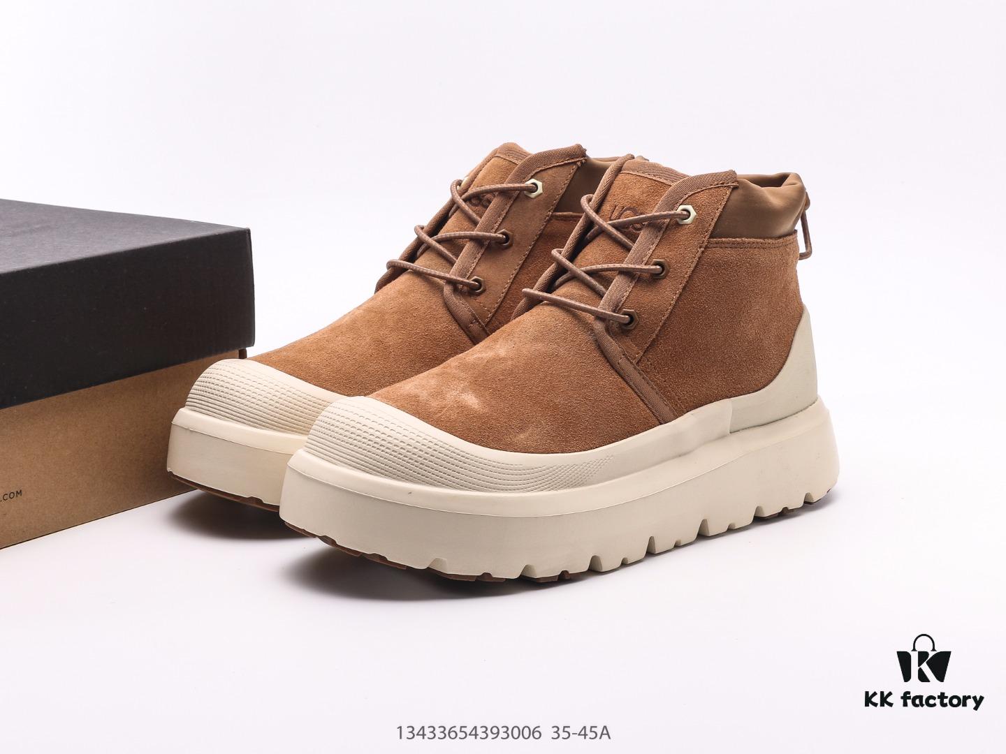 6930f26a6e68136f4d9b3c76 UGG Weather Hybrid Tasman Waterproof Low-Top Shoes with Color-Blocking Design, Premium Imported Luofeng Sheepskin and Wool Upper, Slip-On Drawstring Style for Easy Wear, TPU Molded Refined Suede Upper, Integrated Wool Insole
