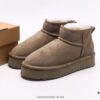 6930f2716e68136f4d9b3c7e UGG Outdoor Snow Boots for Women, Official Synchronized Packaging with Inspection Label, Made from Original Factory Water-Repellent and Stain-Resistant Leather, Anti-Slip, Wear-Resistant, Lightweight Outsole, Short Boots, Stylish and Versatile, British Style, Comfortable Calf-High Booties for Autumn and Winter, Thick-Soled Fashionable Footwear with Excellent Warmth, Ideal for Cold Weather