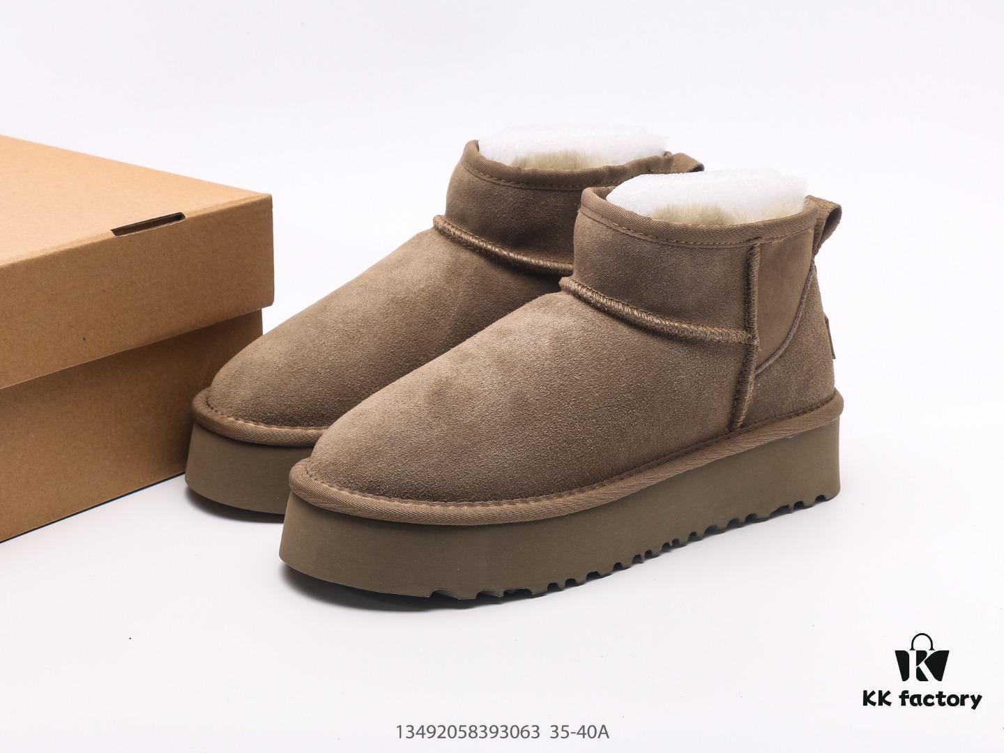 6930f2716e68136f4d9b3c7e UGG Outdoor Snow Boots for Women, Official Synchronized Packaging with Inspection Label, Made from Original Factory Water-Repellent and Stain-Resistant Leather, Anti-Slip, Wear-Resistant, Lightweight Outsole, Short Boots, Stylish and Versatile, British Style, Comfortable Calf-High Booties for Autumn and Winter, Thick-Soled Fashionable Footwear with Excellent Warmth, Ideal for Cold Weather