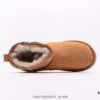 6930f2796e68136f4d9b3c8c UGG Zhou Dongyu Mini Short Boots Autumn and Winter Sheepskin Shearling Snow Boots