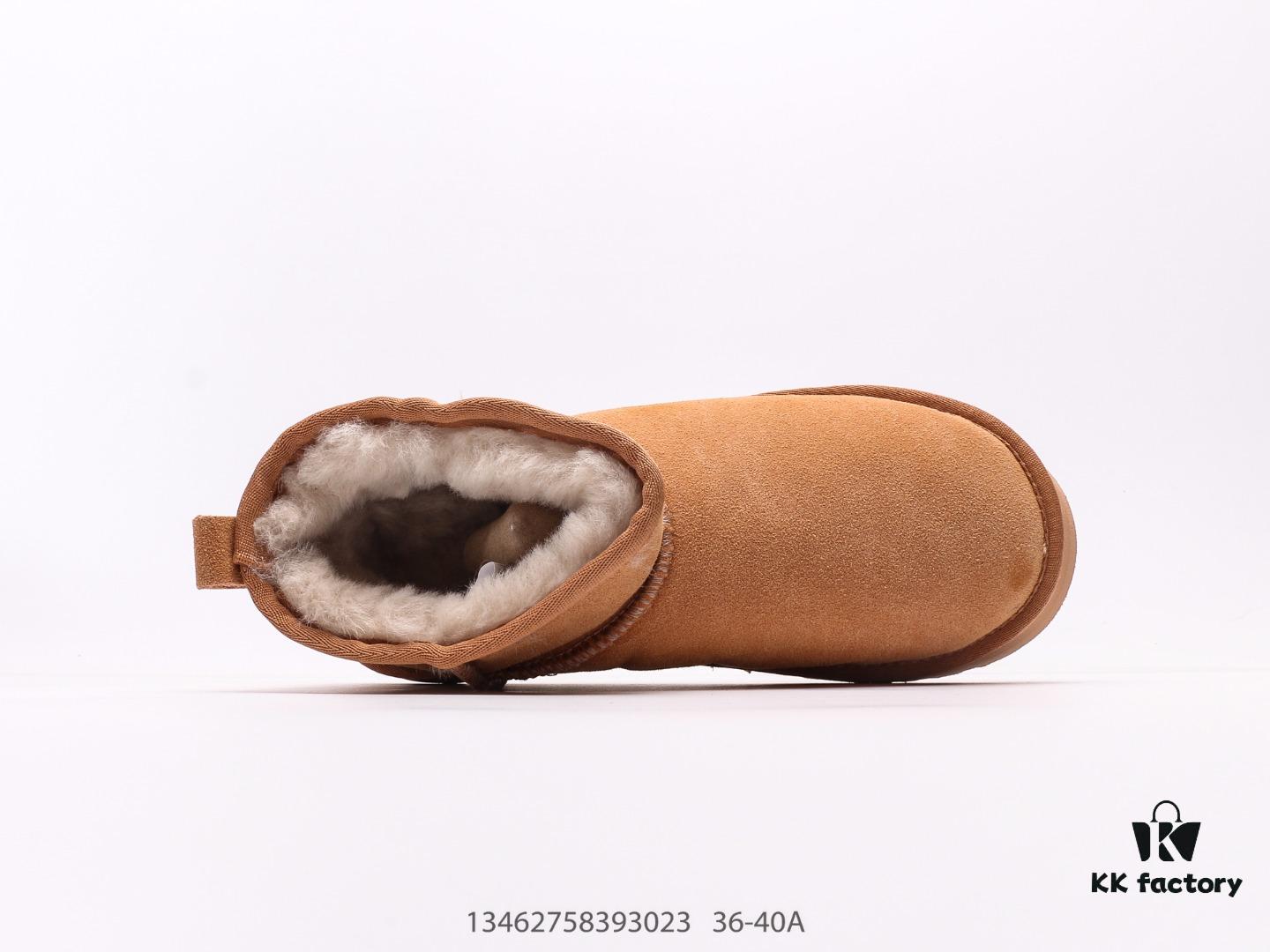 6930f2796e68136f4d9b3c8c UGG Zhou Dongyu Mini Short Boots Autumn and Winter Sheepskin Shearling Snow Boots