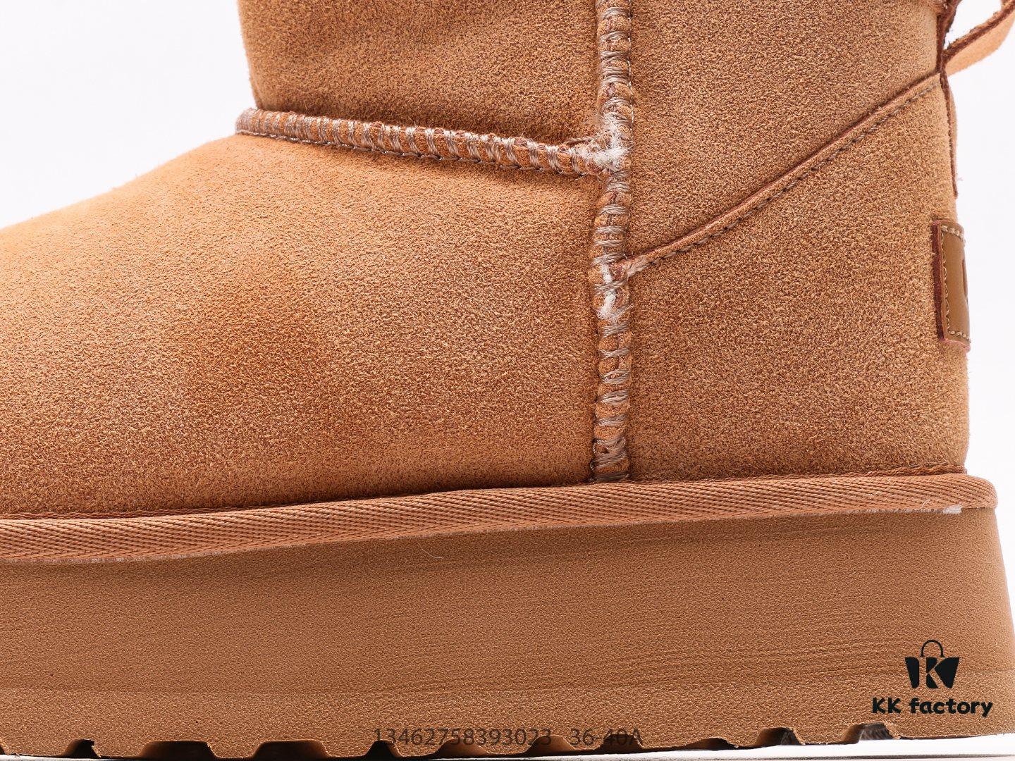 6930f27e6e68136f4d9b3c8f UGG Zhou Dongyu Mini Short Boots Autumn and Winter Sheepskin Shearling Snow Boots