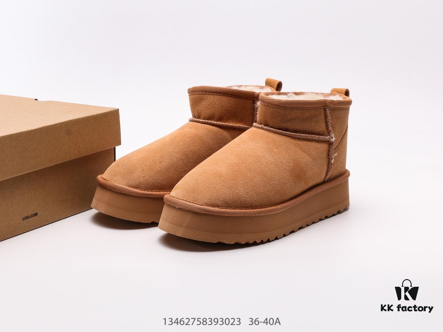 6930f27f6e68136f4d9b3c93 UGG Zhou Dongyu Mini Short Boots Autumn and Winter Sheepskin Shearling Snow Boots