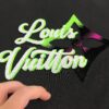 6930f5006e68136f4d9b3f76 LOUIS VUITTON Lv Louis Vuitton New Logo Embroidered Gradient Letter Crew Neck Short Sleeve T-Shirt
