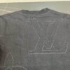 6930f50b6e68136f4d9b3f82 Louis Vuitton LV Letter Logo Embroidered All-Over Round Neck Short Sleeve T-Shirt, Heavy Craftsmanship Brand Signature Design, Made from 280g Pure Cotton Double Yarn Fabric, Comfortable and Soft to Wear, Neat Embroidery Stitching, High Version Comparable at Will, Complete with Three Labels