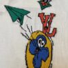 6930f51b6e68136f4d9b3f98 LOUIS VUITTON 23SS New Arrival Paper Plane Design Knitted Short-Sleeve Shirt