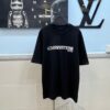 6930f5226e68136f4d9b3fa0 Louis Vuitton/LV New Embroidered Appliqué Round Neck Short Sleeve T-Shirt