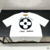6930f5266e68136f4d9b3fa4 Louis Vuitton/LV New Embroidered Appliqué Round Neck Short Sleeve T-Shirt