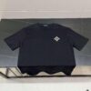 6930f5316e68136f4d9b3fac Louis Vuitton/LV New Arrival Logo Embroidered Short Sleeve T-Shirt with Refined 3D Embroidery